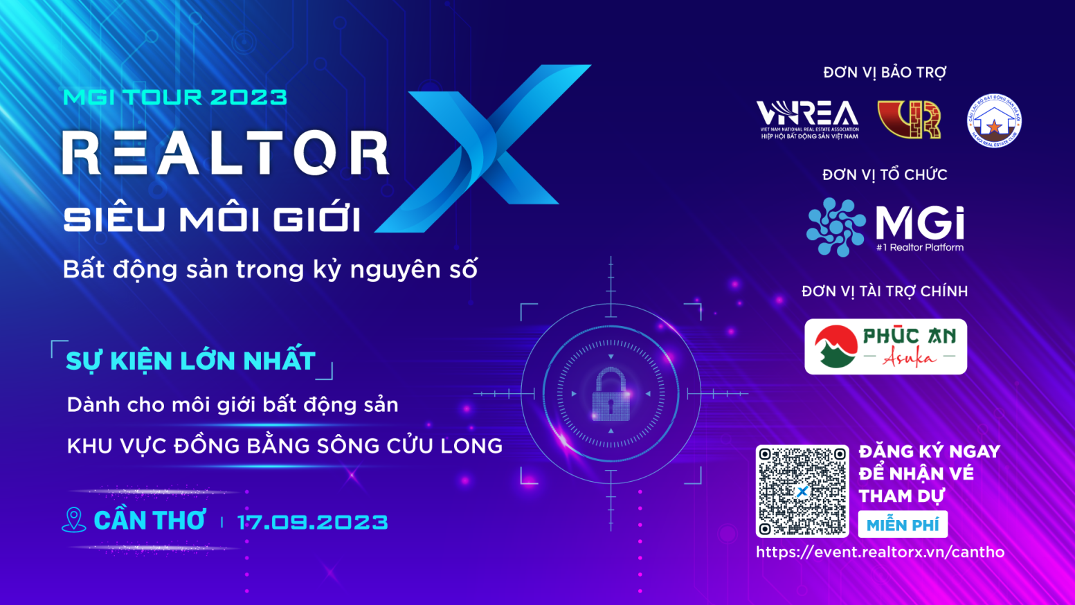 MGi RealtorX Tour 2023 – Kết nối kiến thức và kinh nghiệm bất động sản tại TP Cần Thơ