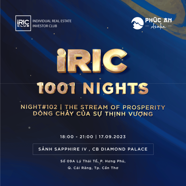 iRIC Private Party 1001 Nights – Night #102